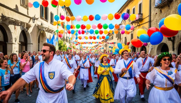 What are some traditional festivals and events in San Marino?