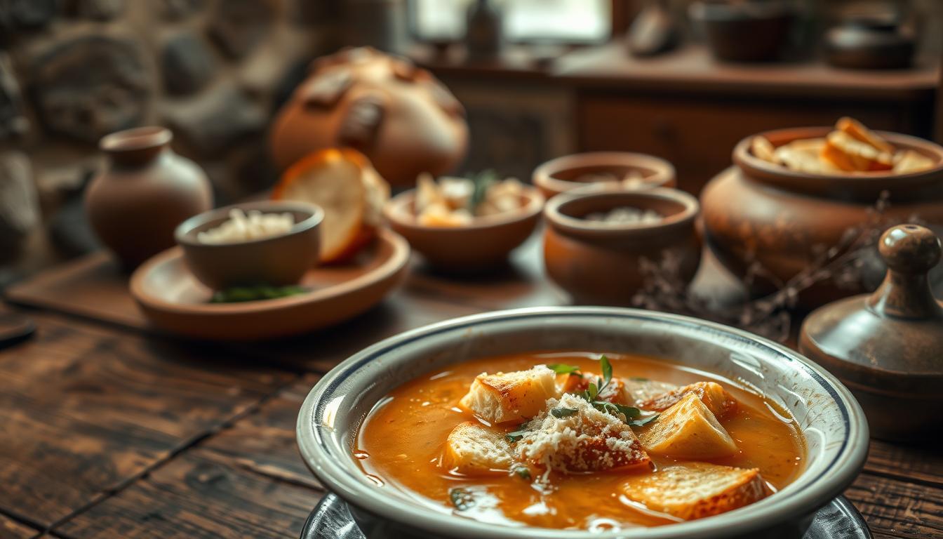 La Zuppa di San Marino: San Marino's traditional bread soup.