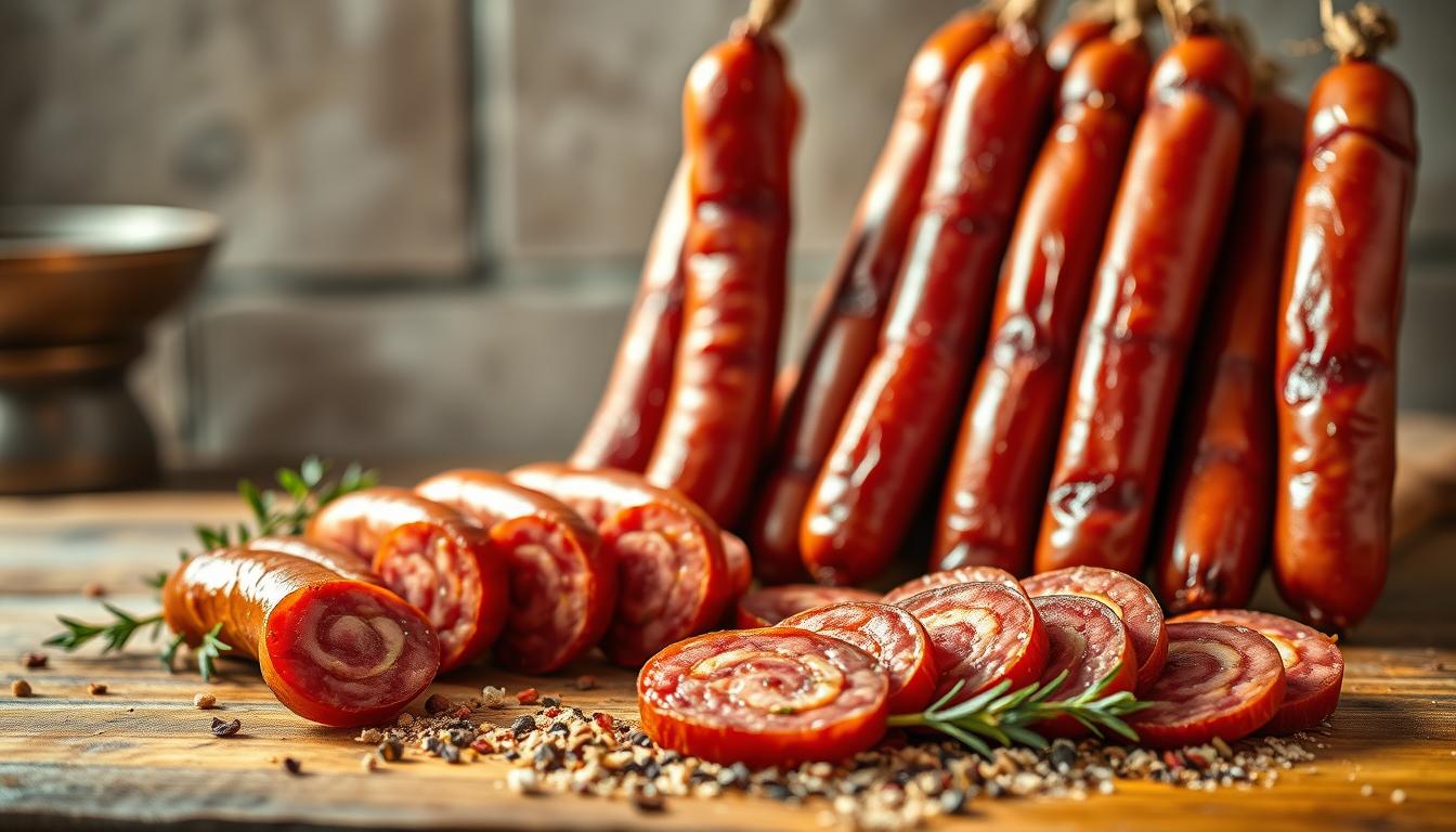 Salamini: Small salami sausages, often consumed with piadina.