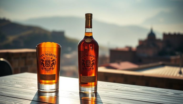 San Marino Brandy: Distilled wine or fermented fruit juice.