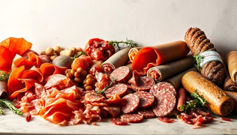 Cured Meats: Prosciutto, salami, and more from the region.
