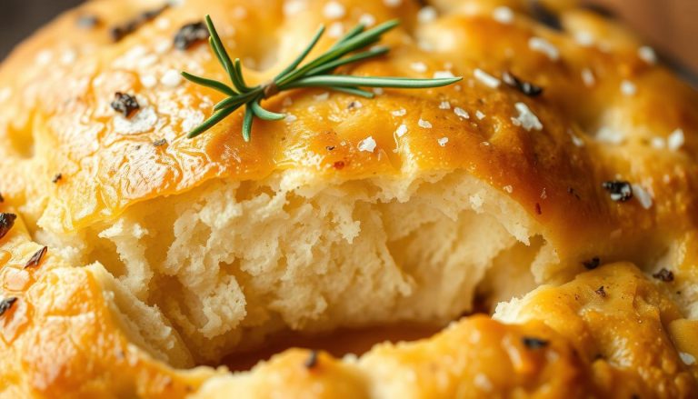 Focaccia: Olive oil-rich bread, sometimes topped with herbs or salt.