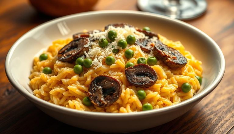 Risotto: Creamy rice dish, which might have local variations.