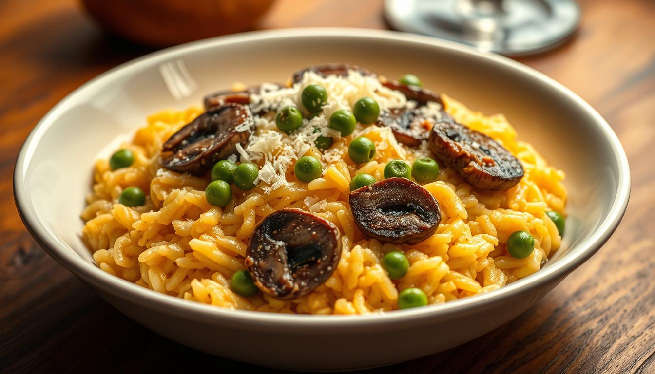 Risotto: Creamy rice dish, which might have local variations.