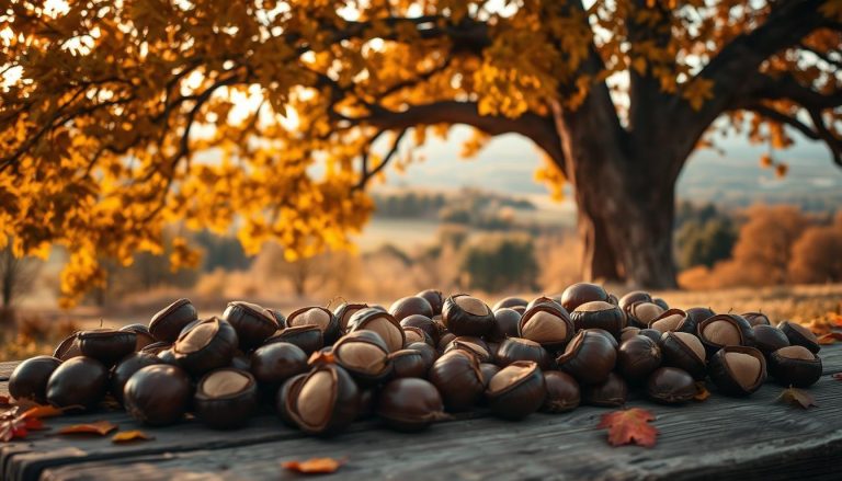 Roasted chestnuts: Especially popular in autumn.