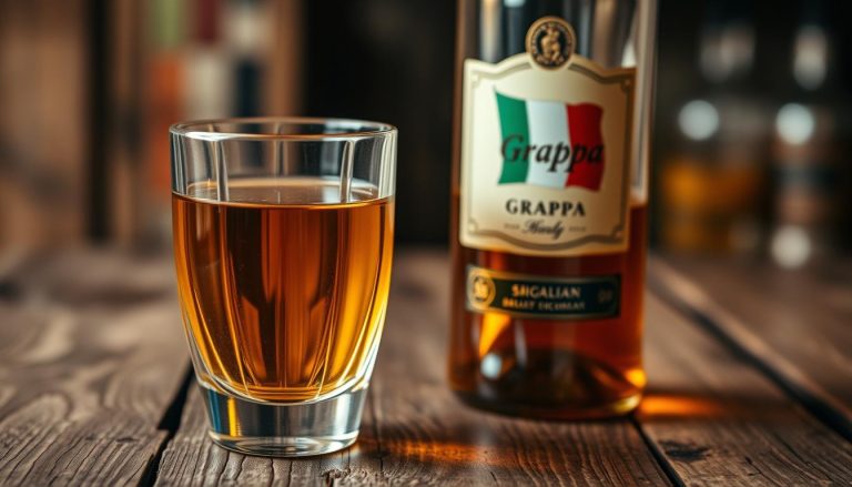Grappa: A grape-based pomace brandy.