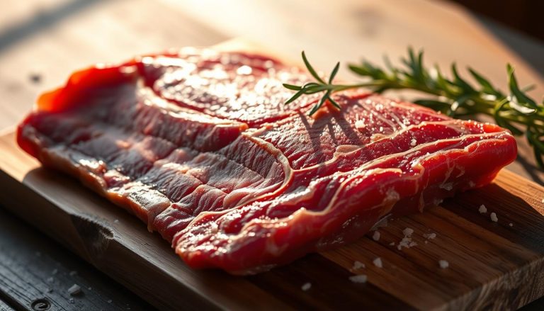 Bresaola: Air-dried salted beef.