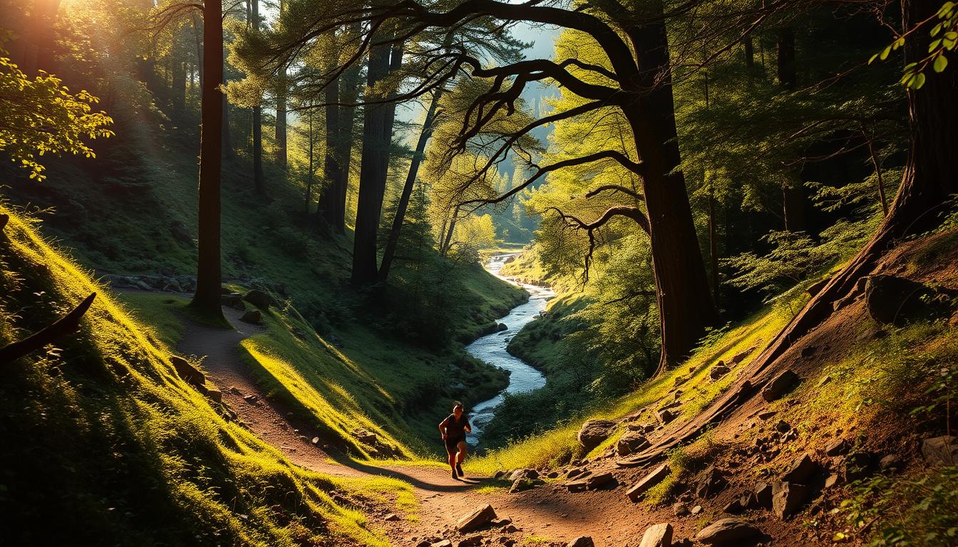 Trail Running: Challenge yourself on the numerous paths and trails.