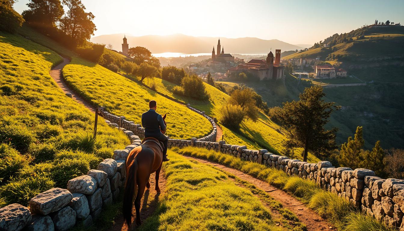 Horse Riding: Explore the scenic trails of San Marino on horseback.