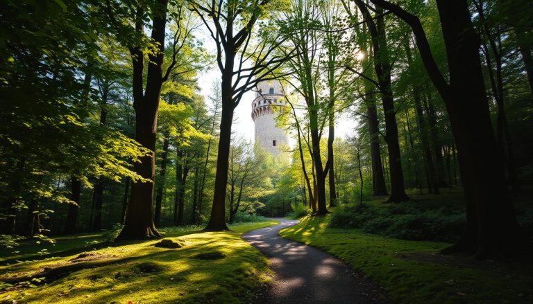 Visit Bosco della Cesta: A peaceful forest near the Cesta tower.