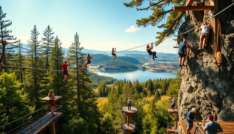 Adventure Parks: Engage in fun-filled outdoor activities and challenges.