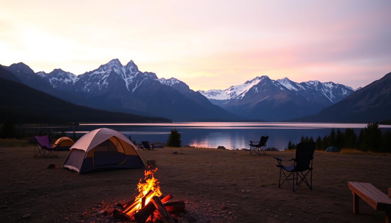 Camping: Experience the outdoors by staying a night under the stars.