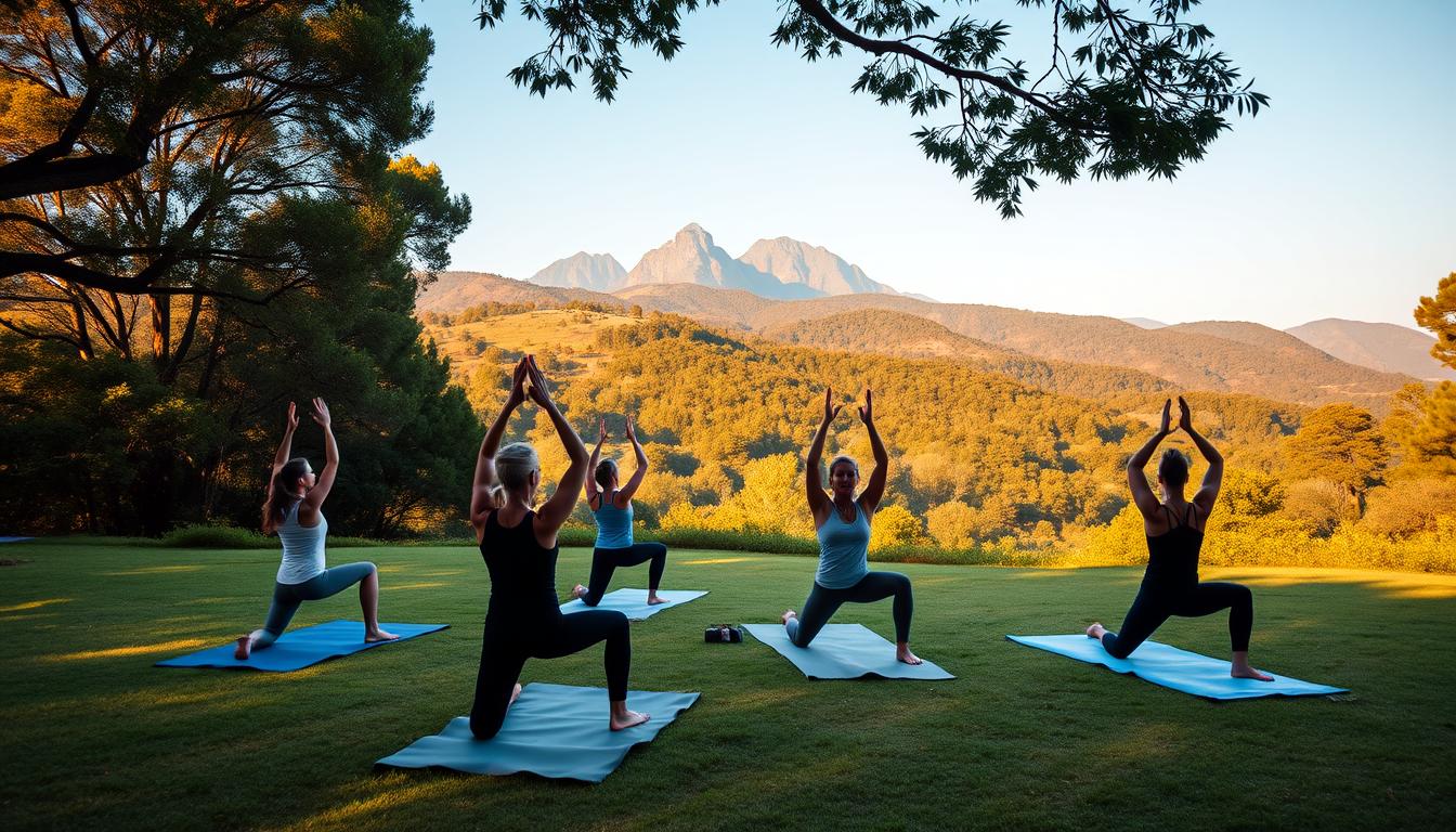 Outdoor Yoga: Rejuvenate amidst San Marino's natural beauty.