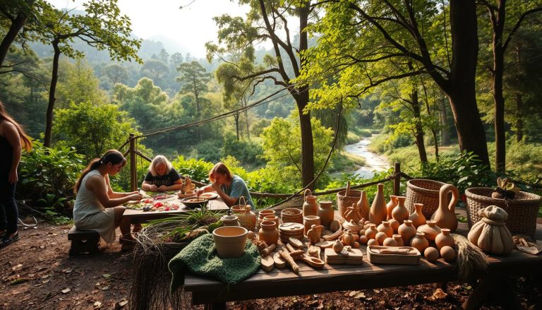Nature-based Workshops: Participate in outdoor crafts and skills.